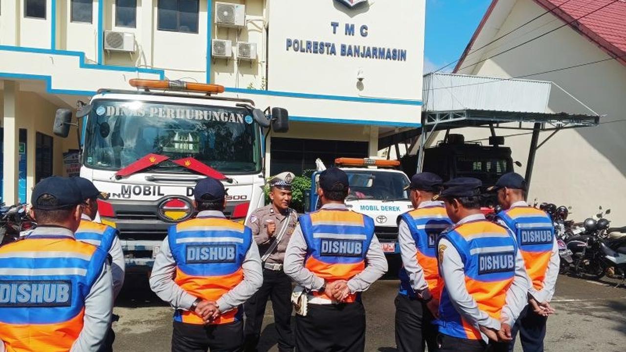 Satlantas Polresta Banjarmasin dan Dishub Siapkan Mobil Derek Gratis untuk Kelancaran 5 Rajab