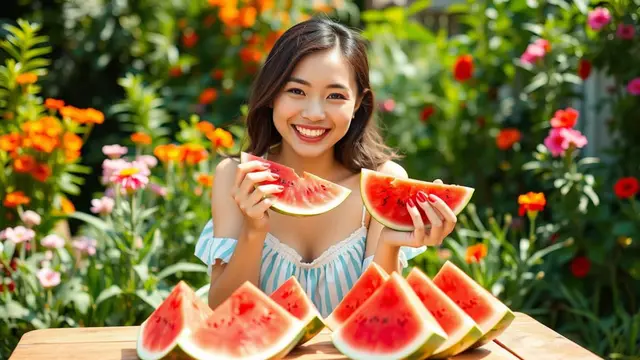 mimpi makan semangka