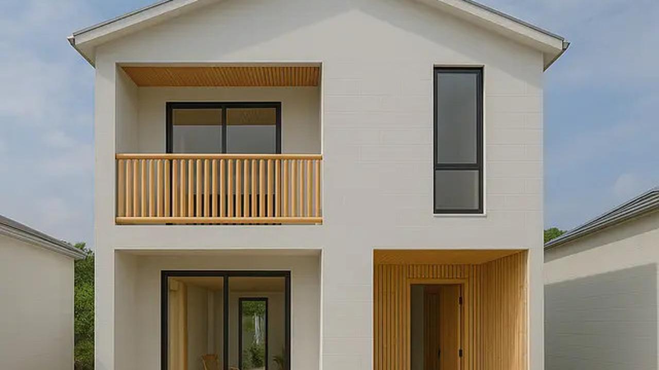 7 Model Rumah Bambu dan Batako Dua Lantai yang Estetik dan Kokoh
