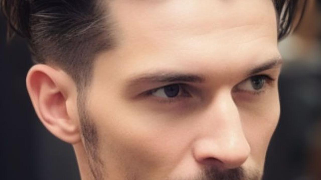 <b>Model Slicked Back</b>
