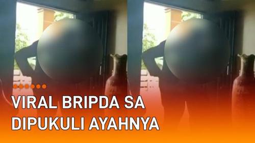 VIDEO: Viral Bripda SA Dipukuli Polisi yang Ternyata Ayahnya