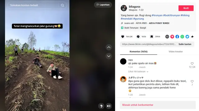 Heboh Sampah Menumpuk di Puncak Trunyan Hill Bali akibat Pendaki Tak Bertanggung Jawab