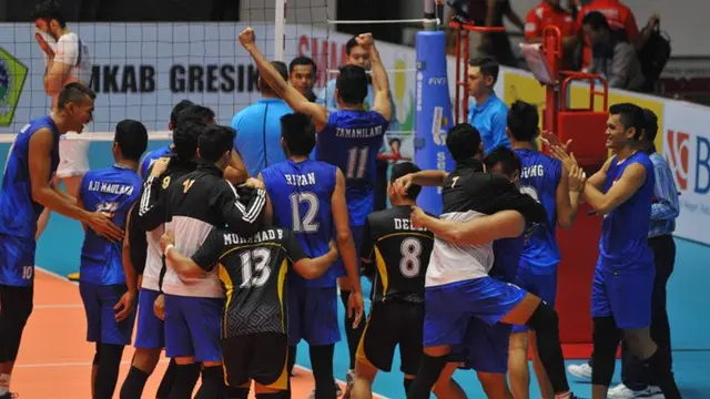 Indonesia Vs Iran, Kejuaraan Asia Voli 2017