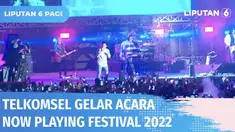 Dalam rangka mengapresiasi pelanggan setia, Telkomsel menggelar Now Playing Festival 2022 di Lapangan Brigif 15 Kujang 2, Cimahi. Acara ini juga turut menghadirkan Menteri BUMN Erick Thohir dan dimeriahkan sejumlah musisi Tanah Air.