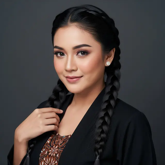 Model Rambut Wanita Panjang Diikat tapi Tetap Menawan