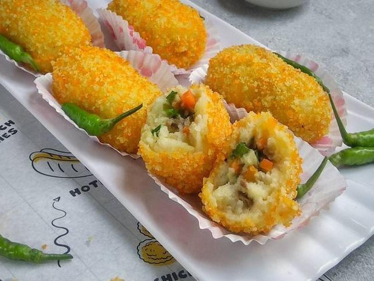Resep Kroket Sosis Telur