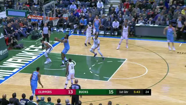 VIDEO : Cuplikan Pertandingan NBA, Clippers 127 vs Bucks 120