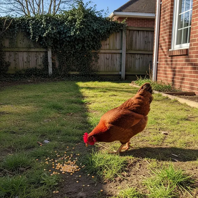 Cara Mengusir Ayam Liar dari Halaman Tanpa Menyakiti (AI)