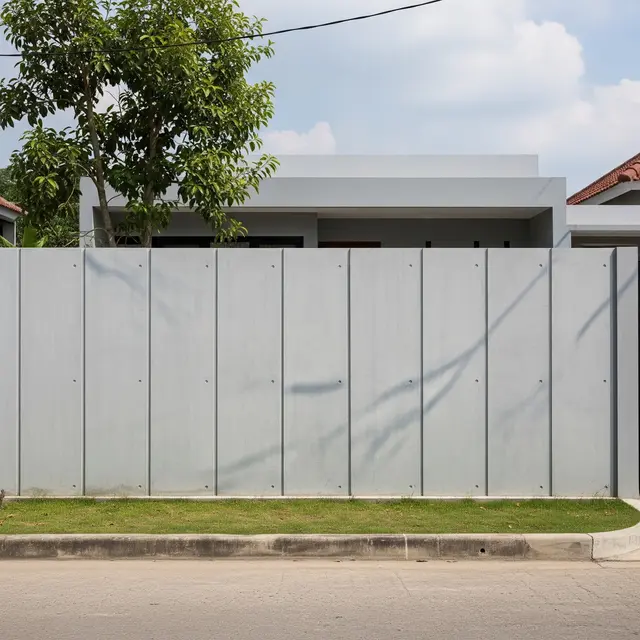 6 Desain Pagar Rumah Tanpa Celah agar Aman dari Penyusup, Minimalis untuk Privasi