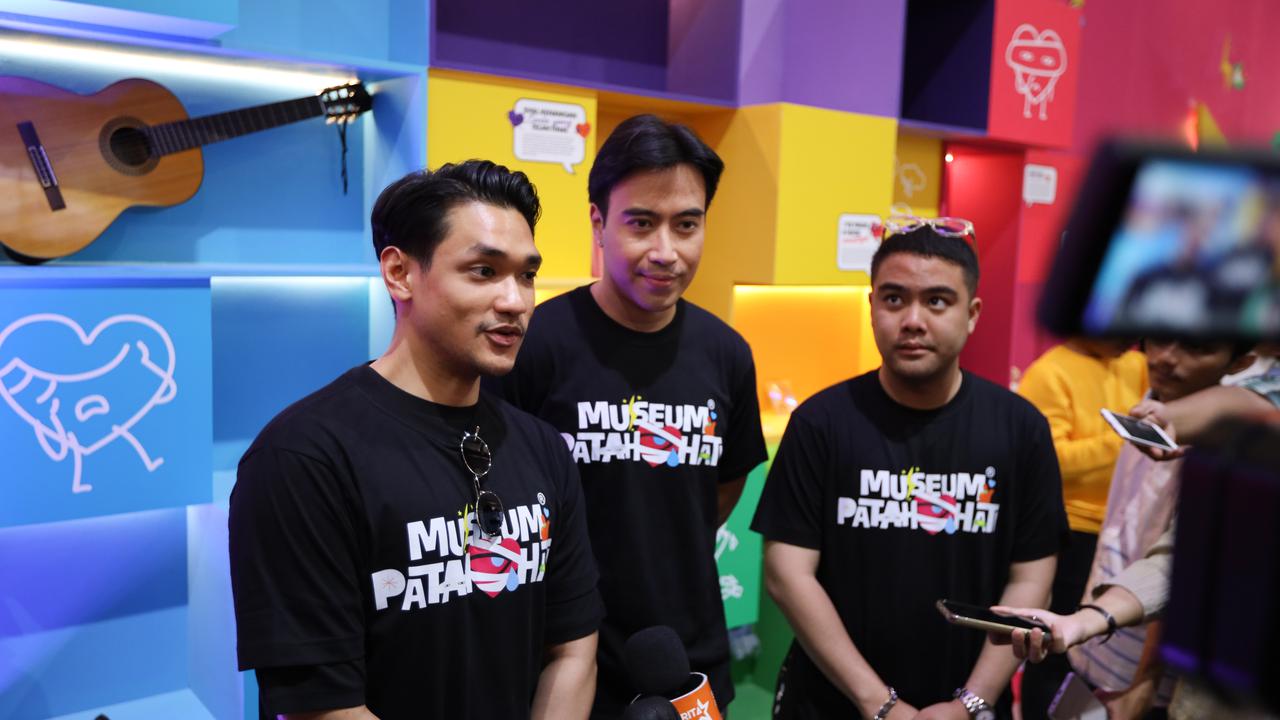 Afgan dan Vidi Aldiano hadir dalam peluncuran Museum Patah Hati