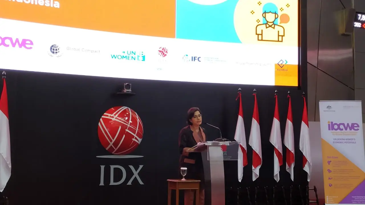 Sri Mulyani Hari Perempuan Internasional