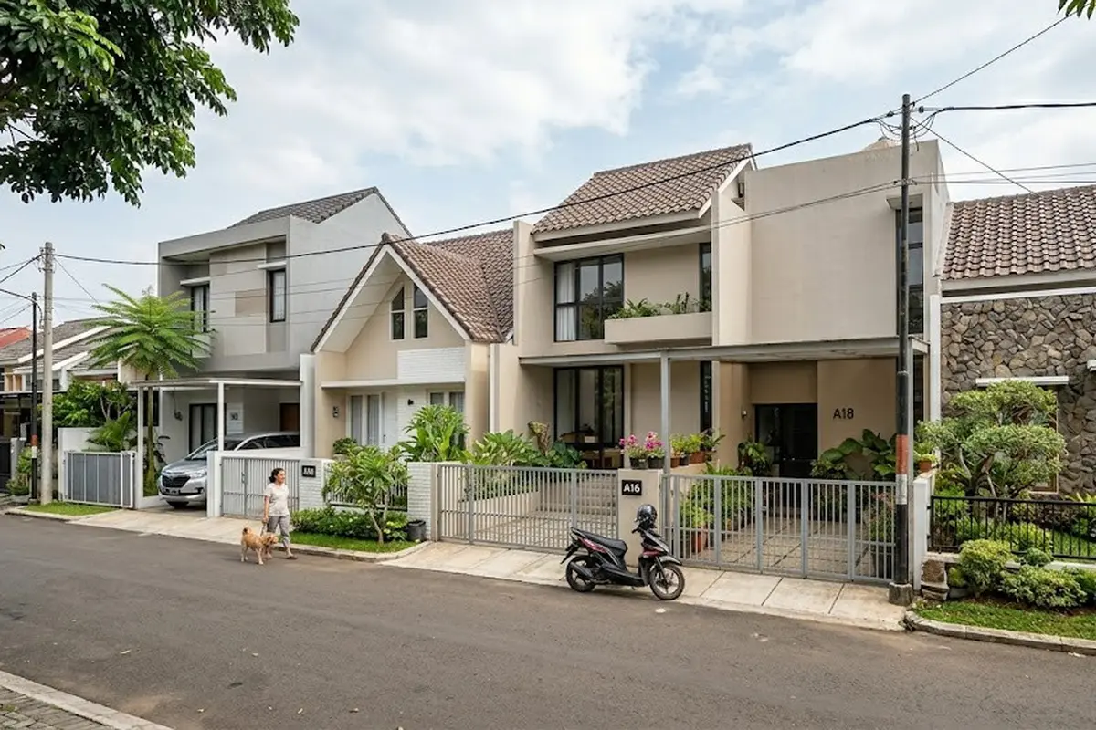 Model Fasad Rumah yang Langsung Mencuri Perhatian dari Jalan