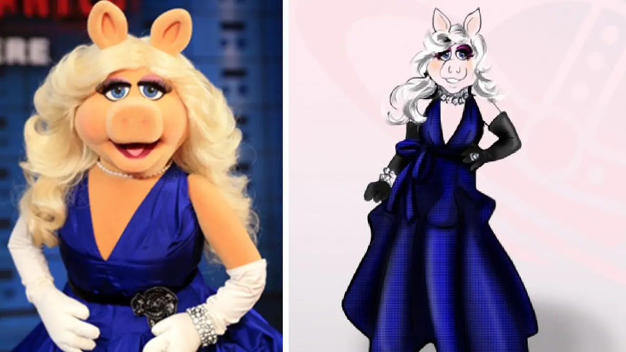 Miss Piggy Premiere The Muppet Most Wanted 2014 1