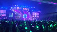 Konser NCT Dream di ICE BSD City, Tangerang, Sabtu (4/3/2023). (Liputan6.com/Zulfa Ayu Sundari)