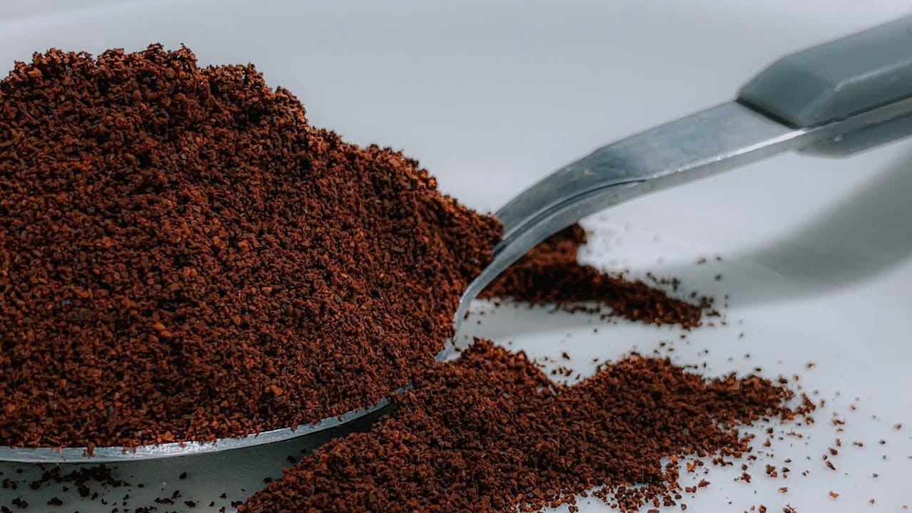 Sesendok bubuk kopi (Pexels)