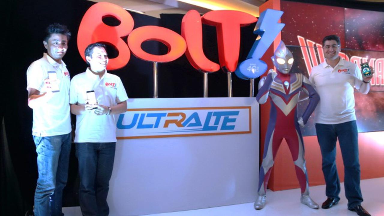 Pucuk pimpinan Bolt dan Ultraman Tiga