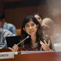Menteri Komunikasi dan Digital (Menkomdigi), Meutya Hafid. Credit: Komdigi
