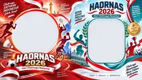 20 Twibbon HAORNAS 2026 dan Cara Menggunakannya, Ramaikan Hari Olahraga Nasional