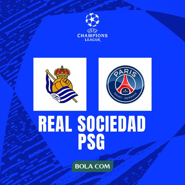 Liga Champions - Real Sociedad Vs PSG