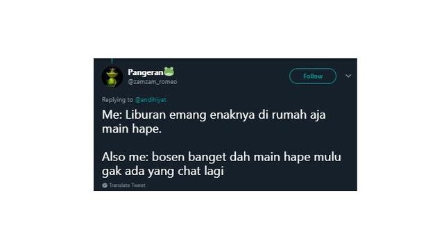 7 Dilema Netizen Saat Liburan Tiba Ini Kocak Banget Pernah Mengalami Hot Liputan6 Com