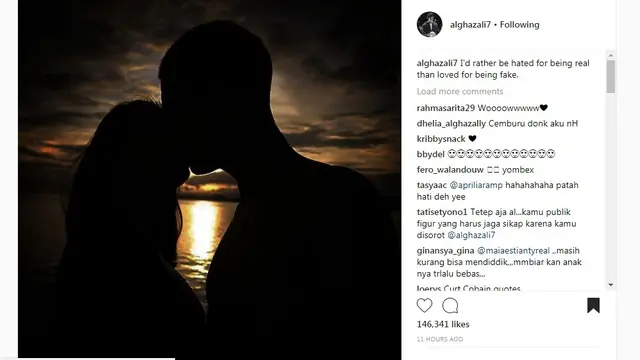 Al Ghazali dan Alyssa Daguise