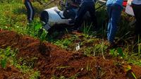 Pesawat Latih Jatuh di Ciampea Bogor
