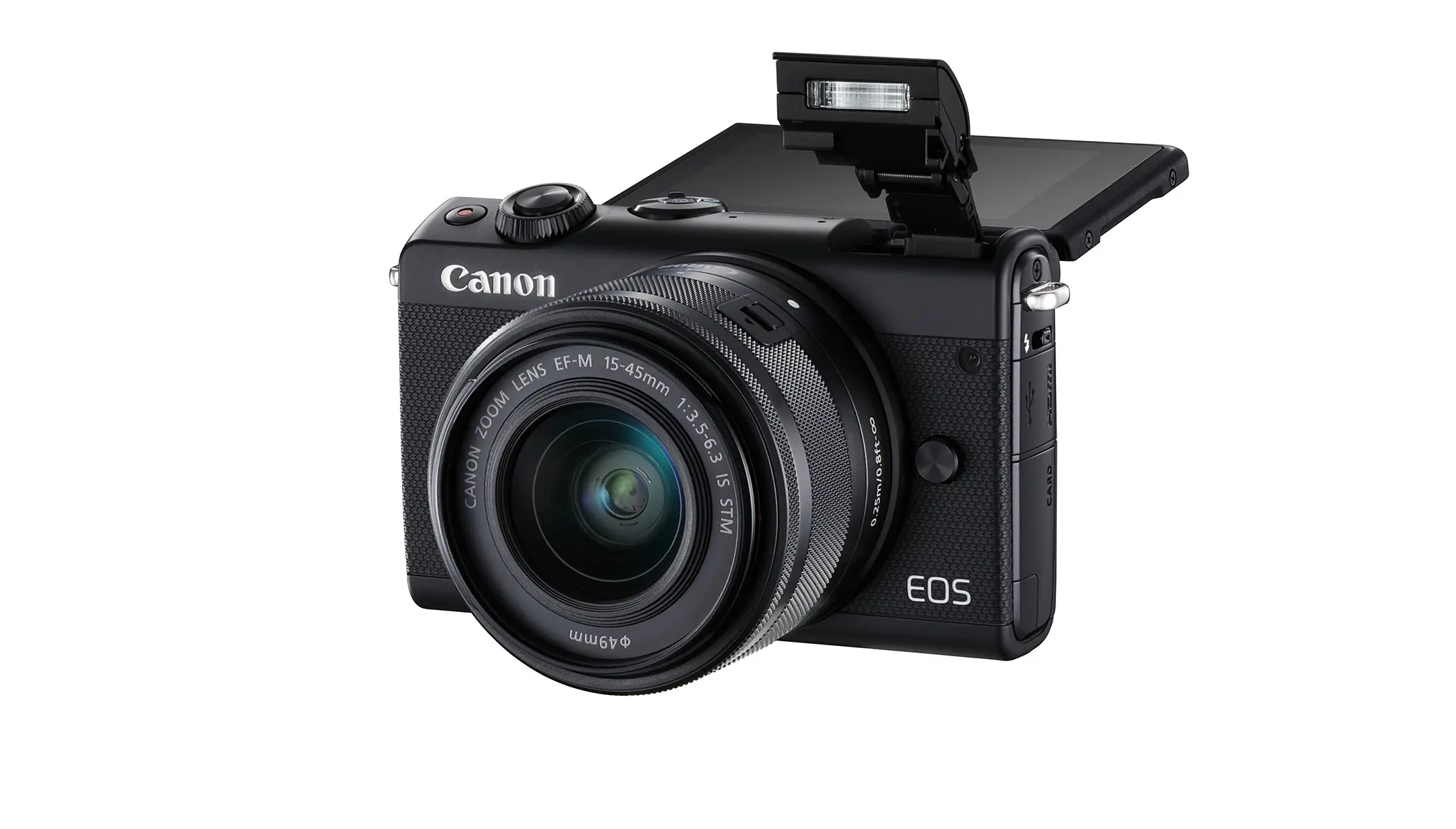Canon EOS M100, kamera mirrorless dengan LCD Touchscreen (Sumber: Dokumentasi Canon)