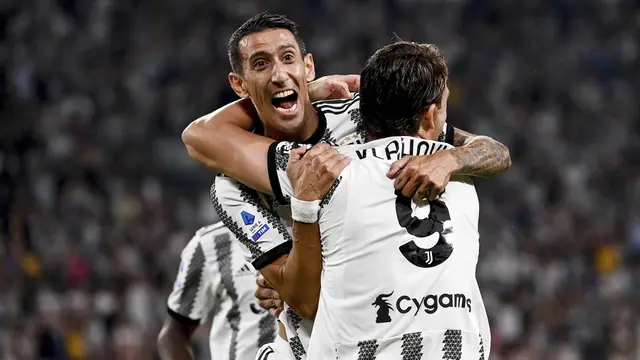 Foto: Melihat Aksi Menawan Di Maria dan Vlahovic Saat Membawa Juventus Menaklukkan Sassuolo di Liga Italia