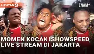 Youtuber sensasional IShowSpeed akhirnya siaran langsung di Jakarta pada Rabu (18/9/2024). Sejumlah momen kocak terekam sepanjang ia menyusuri berbagai sudut kota Jakarta. Memulai dari kawasan Kota Tua, Speed yang baru turun dari mobil langsung disam...