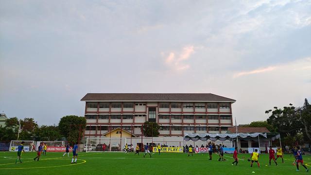 EDF LaLiga Trial in Pulomas, Minggu (29/9/2019), di Lapangan Persija Pulomas, Jakarta Timur.
