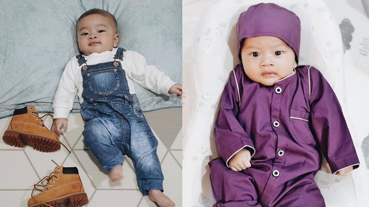 5 Gaya Zayn Sadavir, Putra Syahnaz Sadiqah saat Pakai Topi Hingga Peci