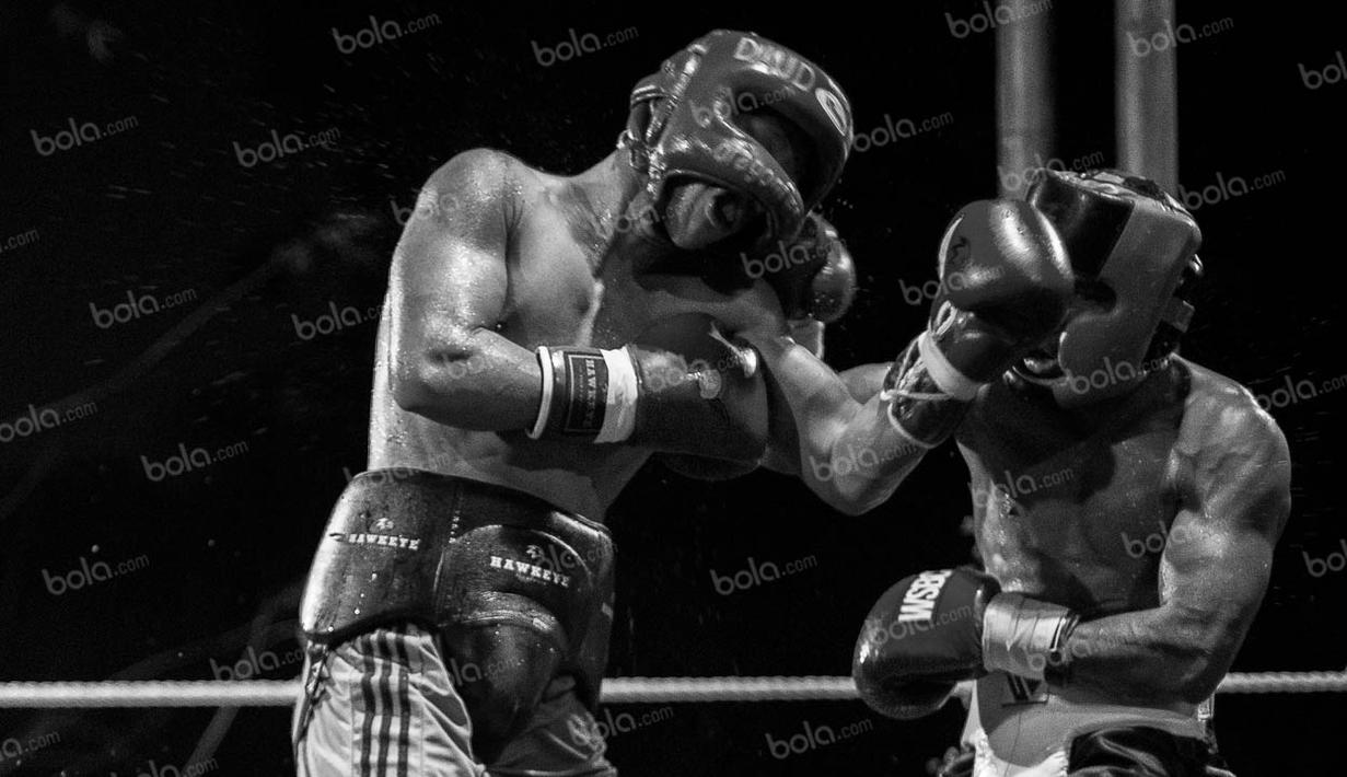 Sebelum melakoni duel melawan Jansen Hebi Merapu, Daud Yordan sudah menjalani 12 kali latih tanding di Bali. (Bola.com/Vitalis Yogi Trisna)