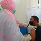 Pemkot Kendari menuntaskan vaksinasi meningitis bagi 294 orang calon jemaah haji yang akan berangkat Juni 2022.