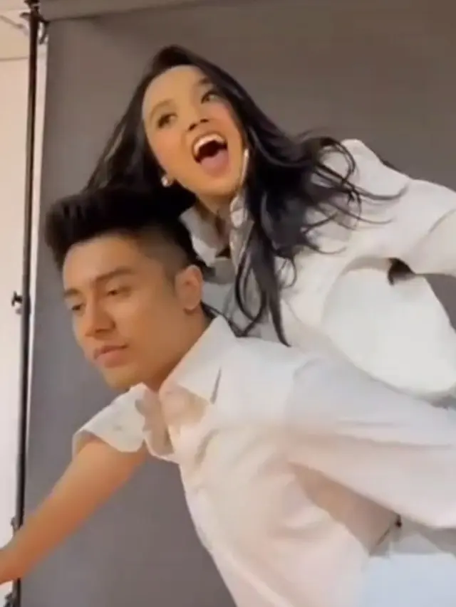 Lyodra Ginting dan Riza Syah