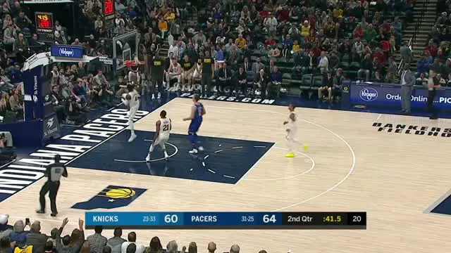 VIDEO : GAME RECAP NBA 2017-2018, Pacers 121 vs Knicks 113