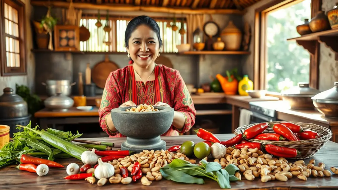 resep sambal pecel