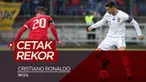 Berita video bintang Portugal, Cristiano Ronaldo, mencetak gol ke-99 untuk negaranya setelah dalam pertandingan nama Lionel Messi disebut. Apa yang terjadi?
