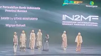 IN2MF 2023 Angkat Wastra Nusantara yang Bisa Jadi Kekuatan Utama Indonesia untuk Jadi Kiblat Modest Fashion Dunia.&nbsp; (Liputan6.com/Henry)