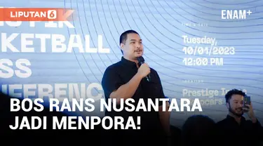 Sosok Dito Aritedjo, Calon Menpora Baru dan Chairman Rans Nusantara FC