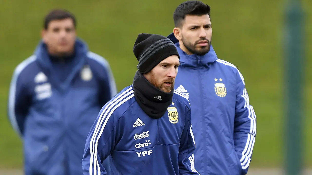 Lionel Messi, Latihan Timnas Argentina