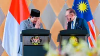 Prabowo Sering Kunjungi PM Anwar Ibrahim Saat Dipenjara