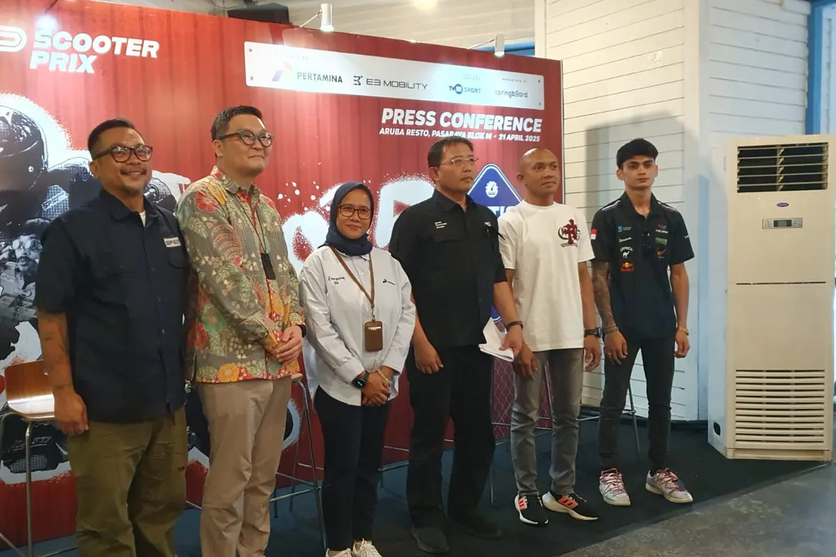 Scooter Prix 2025 Digelar Lima Putaran, Dimulai di Sirkuit Sentul