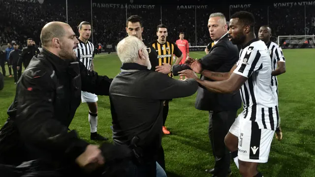 Aksi Koboi Bos Tim Yunani di Liga Yunani