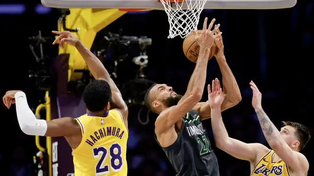 Aksi Rudy Gobert