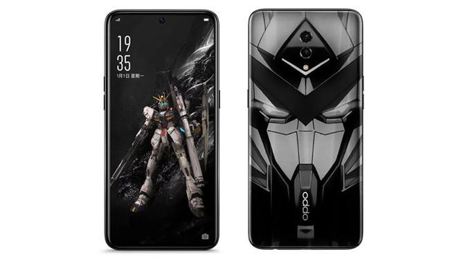 Oppo Reno Ace Gundam. (Doc TechRadar)