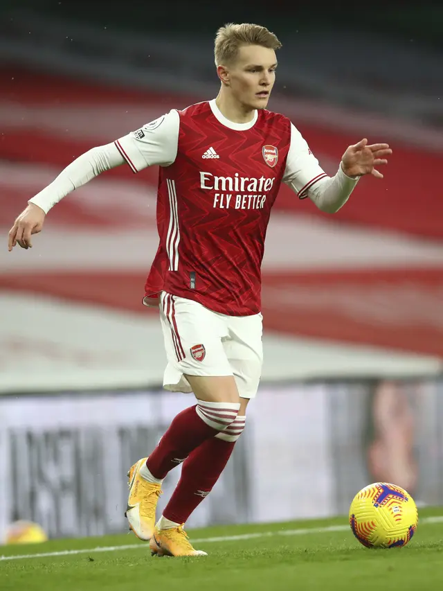Gelandang Arsenal, Martin Odegaard.