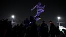 Ini menjadi gelar juara ke-16 bagi Argentina dalam sejarah Copa America. (Luis ROBAYO/AFP)