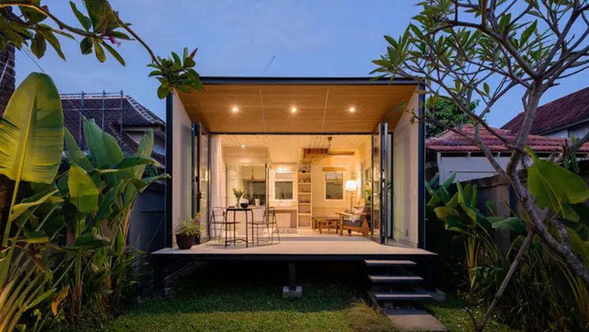 10 Gambar Rumah Sederhana 8x8 2025 Konsep Minimalis Modern, Punya Bentuk Cantik dan Nyaman Ditempati