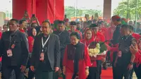 Didampingi Prananda Prabowo, Megawati Hadiri Rakernas dan HUT ke-53 PDIP di Ancol