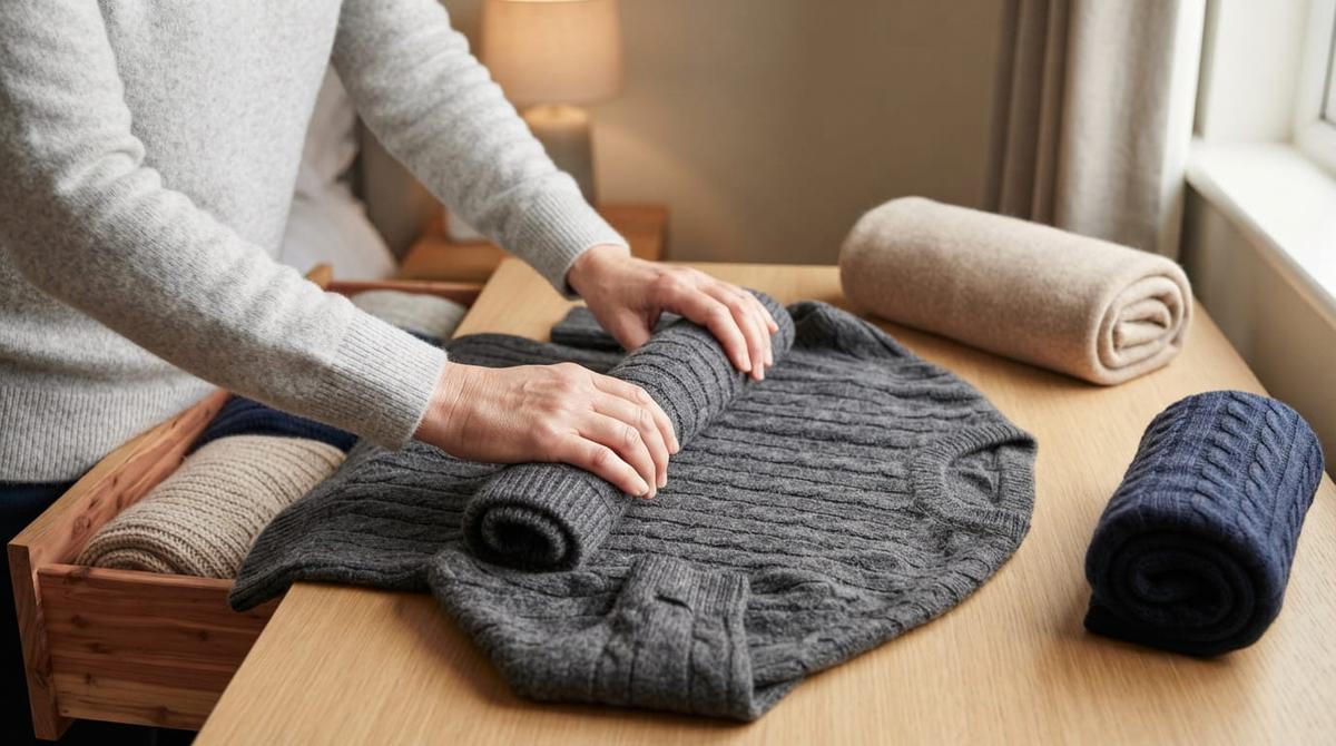 Cara Menyimpan Baju Rajut agar Tidak Melar